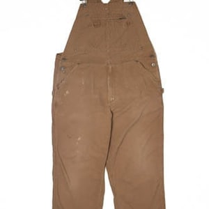 Distressed Duluth Trading Co. Denim Overalls
