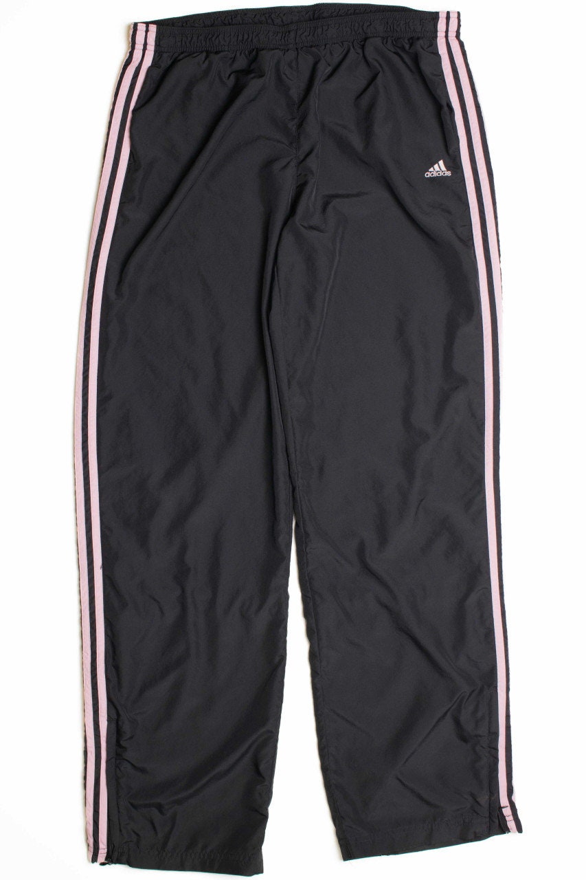 Black Adidas Track Pants 846 - Etsy
