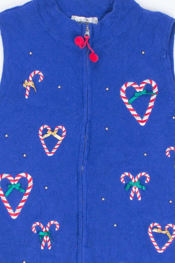 Blue Ugly Christmas Vest 55036