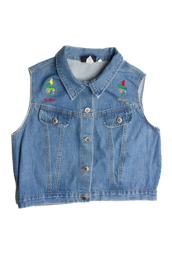 Vintage Faded Glory Vest (1990s) 512 - image 1