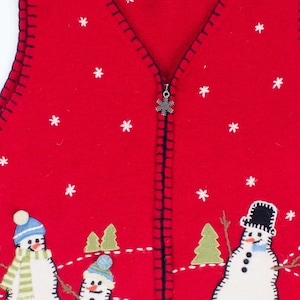 Red Ugly Christmas Vest 54761