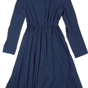 Long Sleeve Cinched Waist Dress - Etsy