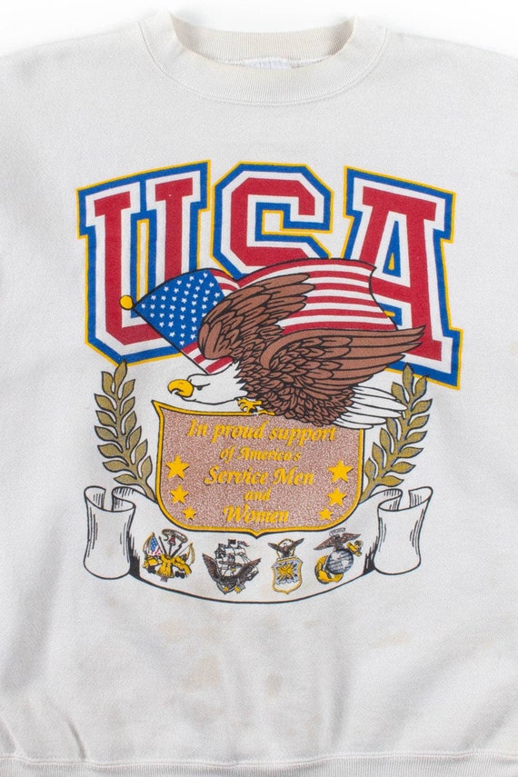 USA Service Men & Women Sweatshirt