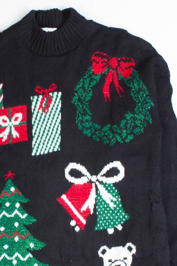 Black Ugly Christmas Pullover 49832