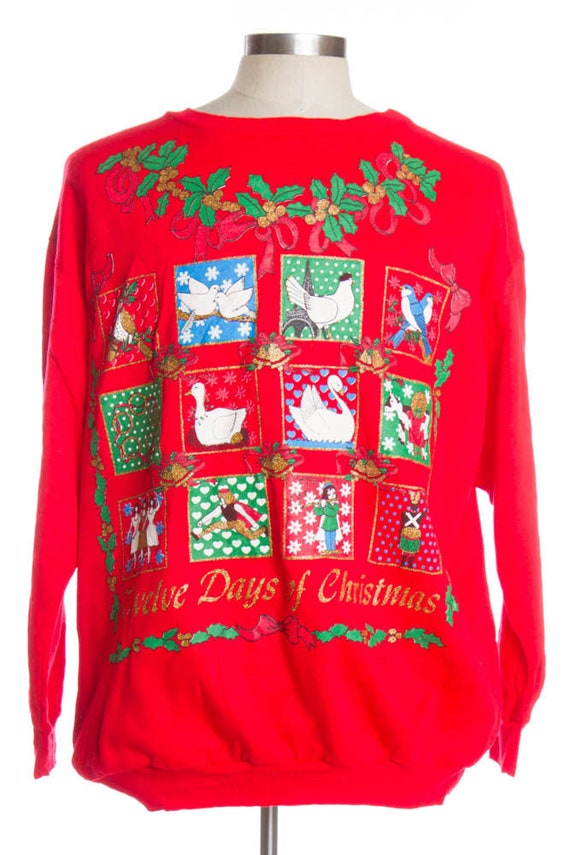Red Ugly Christmas Sweatshirt 40772