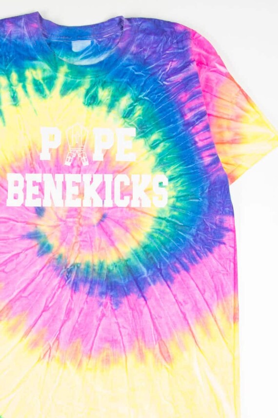 Pope Benekicks Tie Dye T-Shirt