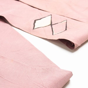 Vintage Dusty Pink Diamond Nagoya Obi 147