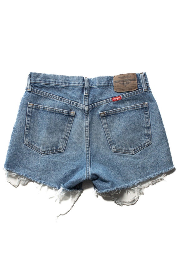 Vintage Wrangler Cut Off Denim Shorts (sz. 30) - image 2