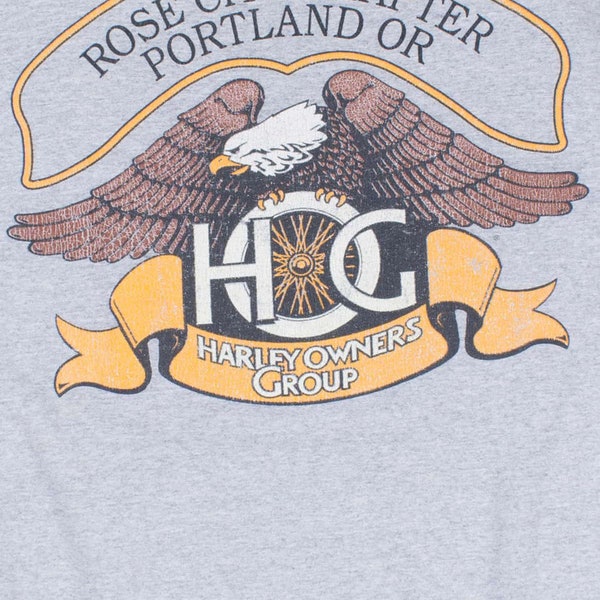 T-shirt pour groupe de propriétaires Rose City Harley Davidson