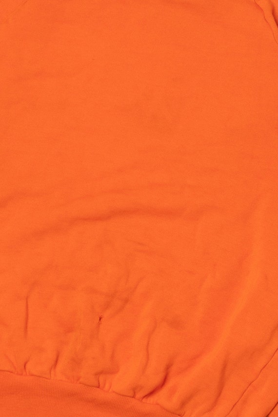 Vintage Hi-Vis Orange Duck Bay Raglan Sweatshirt - image 2
