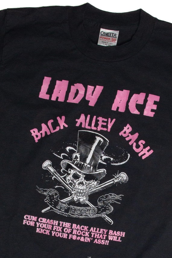 Vintage Lady Ace Back Alley Bash T-Shirt (1992) - image 2