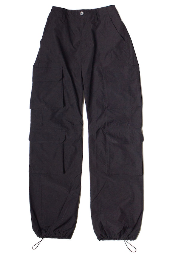 Double Pocket Cargo Parachute Pants - Etsy