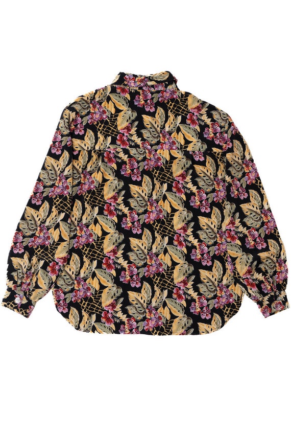 Vintage Floral Lisa Josephs Button Up Shirt - image 2