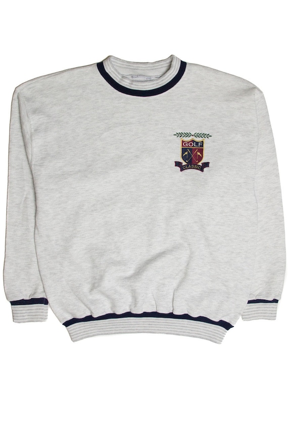 Vintage Golf Classic Embroidered Sweatshirt