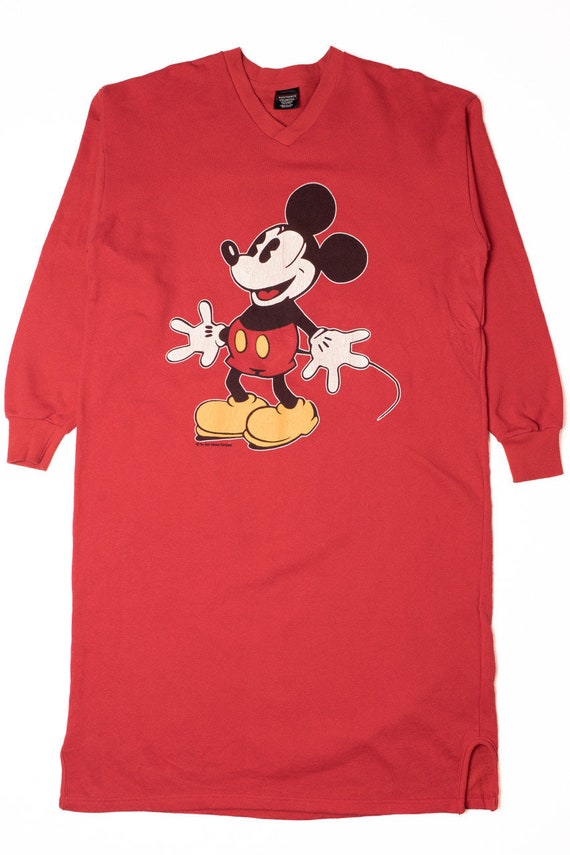 Vintage Disney Mickey Mouse Sweatshirt Dress