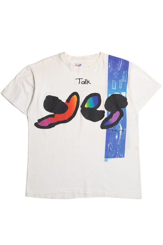 Vintage 1994 Yes "Talk" World Tour Peter Max T-Shi