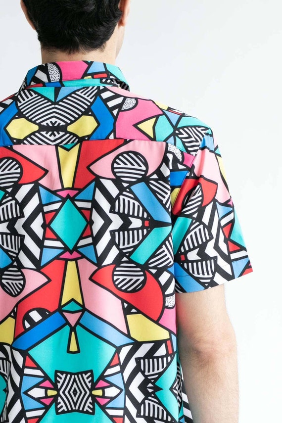 【ron.】Geometric Over Shirts ron.】Geometric Over Shirts ron.】Geometric Over Shirts Geometric