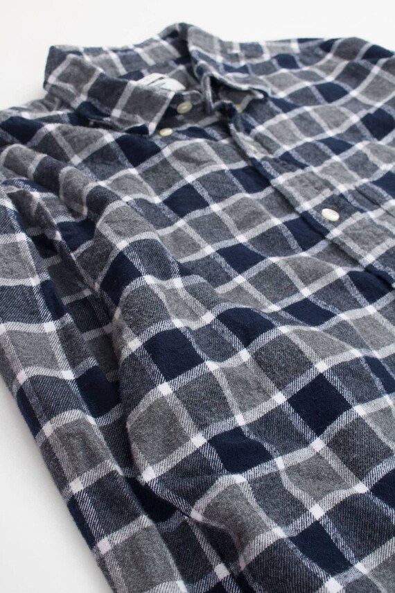Blue Old Navy Flannel Shirt 4113