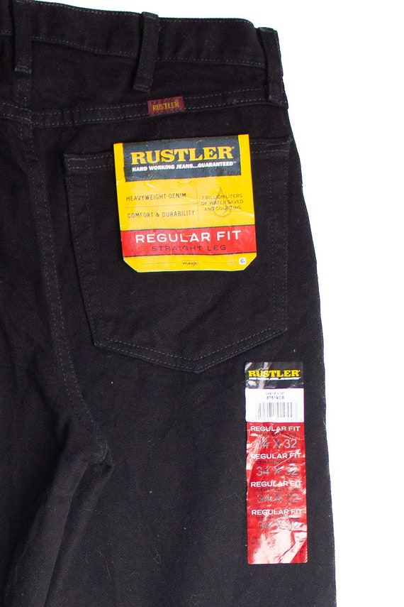 Deadstock Vintage Rustler Denim Jeans (1990s) 1014 - image 2