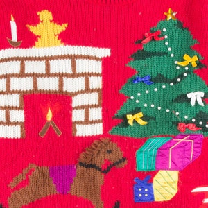 Red Ugly Christmas Pullover 51374