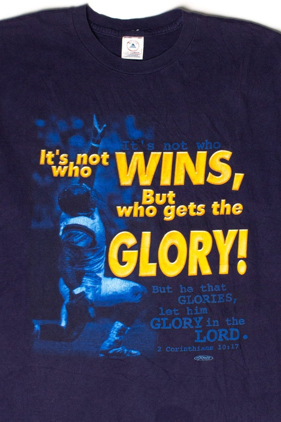 Vintage Who Gets The Glory T-Shirt (1990s)