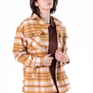 Clay Heavy Plaid Jacket