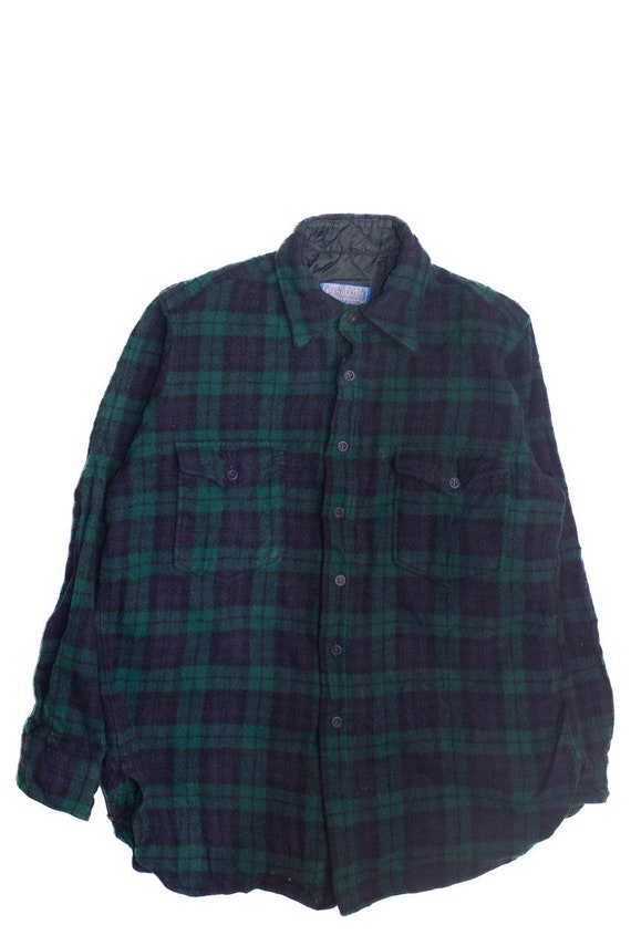 Vintage Pendleton Wool Flannel Lodge Shirt (1990s)