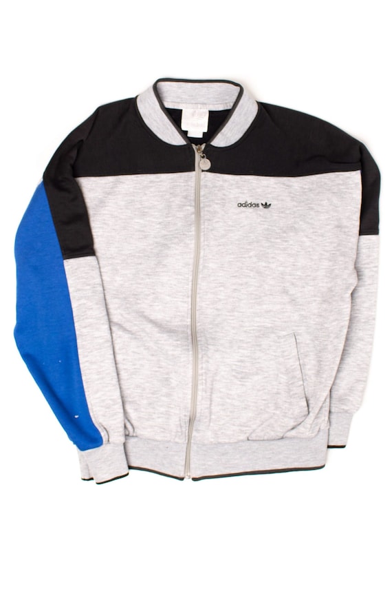 Vintage Adidas Track Zip up Sweatshirt (1990s) - Etsy Canada