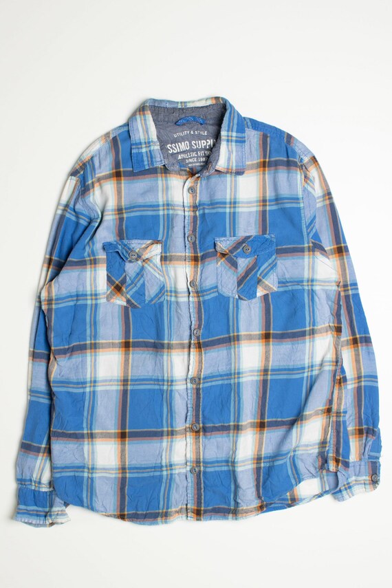 Vintage Mossimo Flannel Shirt - Etsy
