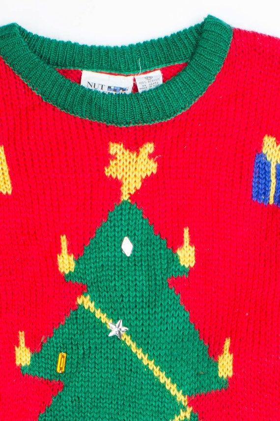 Red Ugly Christmas Pullover 50166 - image 1