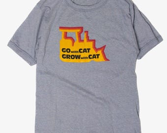 Camiseta con gráfico de gato vintage de los años 80 - Jockey Large