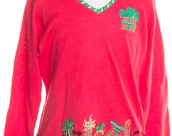 Red Ugly Christmas Pullover 47772