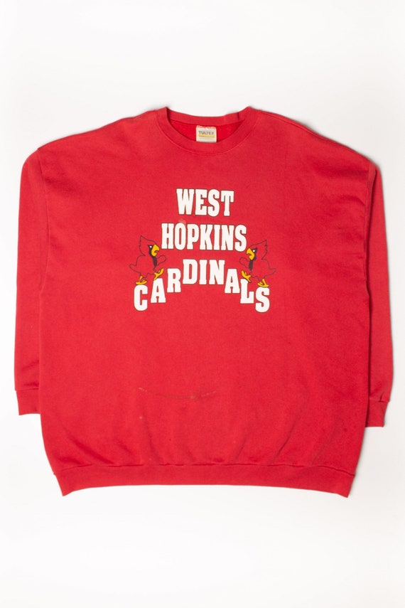 Vintage West Hopkins Cardinals Sweatshirt (1990s) - image 1