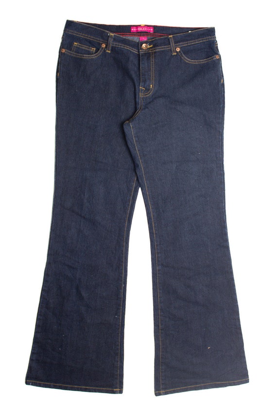 Y2k GLO Denim Bootcut Jeans (2000s) 986