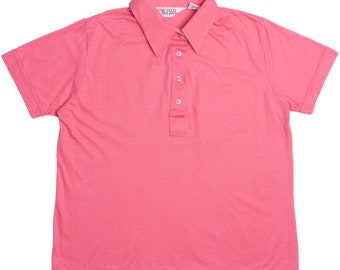 Koszulka polo Vintage Pusta Różowa Par Four dla Niej