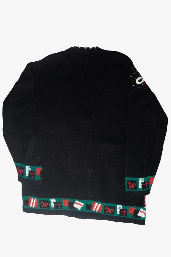 Presents Ugly Christmas Cardigan (1980s)