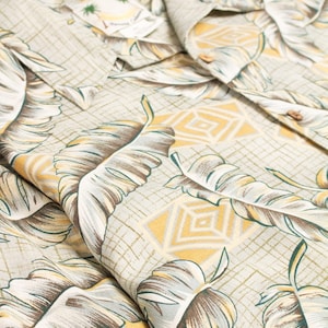 Banana Cabana Silk Hawaiian Shirt