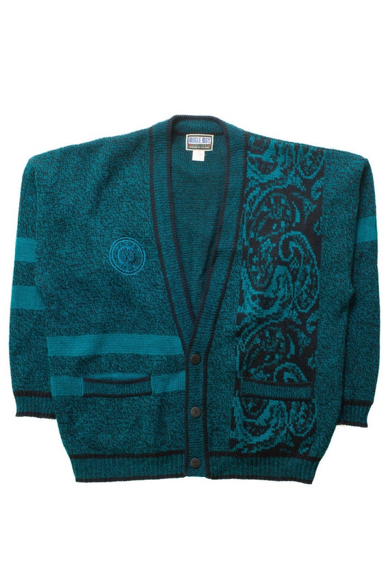 Vintage Bugle Boy 80s Cardigan 4415