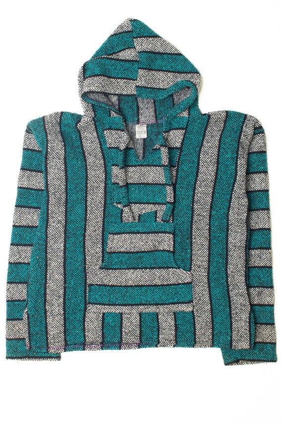 Teal baja online hoodie