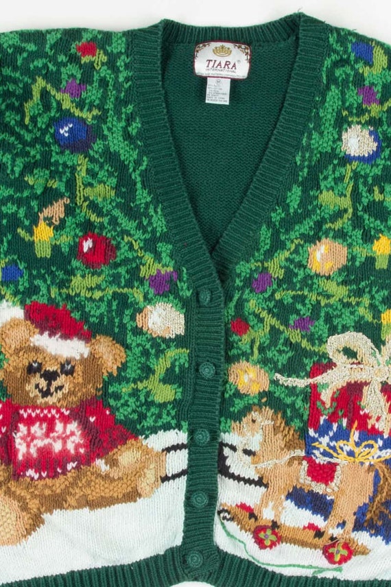 Green Ugly Christmas Cardigan 53181