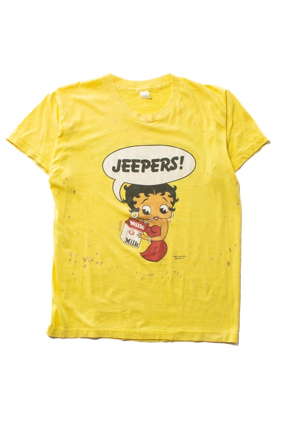 Vintage Betty Boop "Jeepers!" T-Shirt (1986)