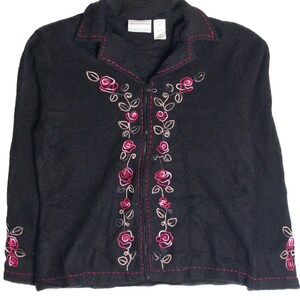 Recycled Roses 80s Style Sweater