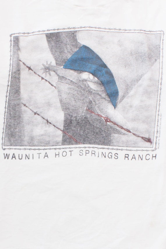 Vintage 'Waunita Hot Springs Ranch' T-Shirt (1980s