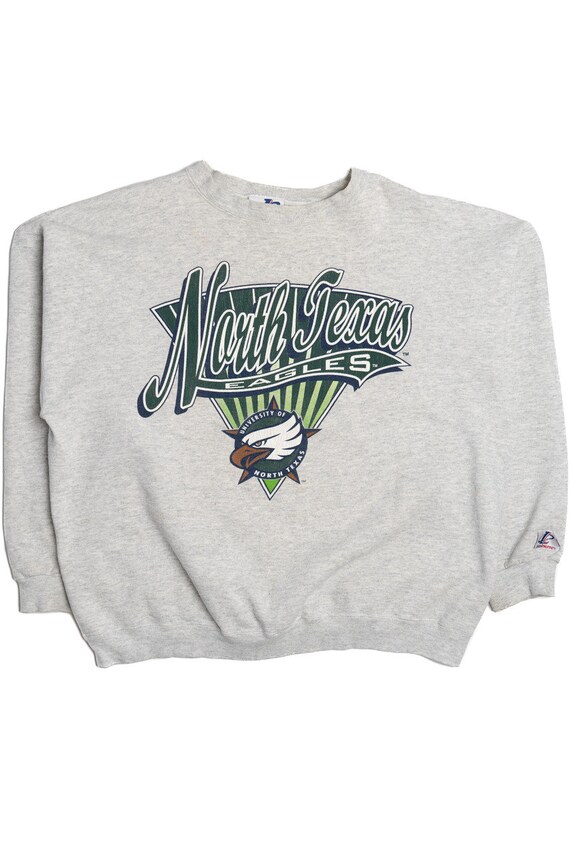 Vintage University Of North Texas Eagles Logo Athl