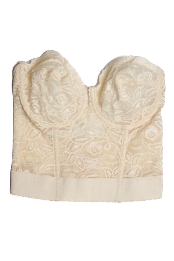 Vintage Smoothie Strapless Corset Top (1980s) - image 1