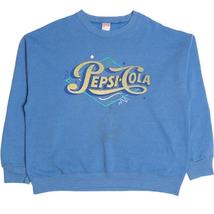 トップス Vintage 70s Spruce Pepsi Girl sweatshirt Vintage 1990s Pepsi Generation Next Jersey / 90s Jersey