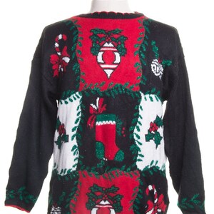 Black Ugly Christmas Pullover 45393