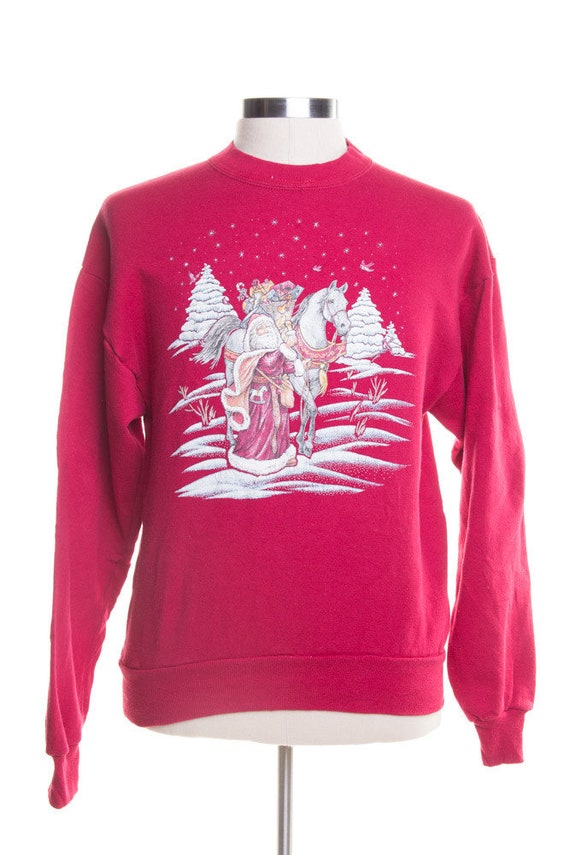 Red Ugly Christmas Sweatshirt 45272 - image 1