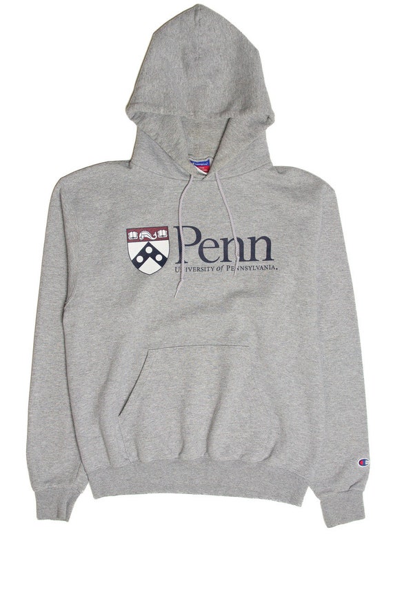 Vintage University Of Pennsylvania Hooded Sweatshi