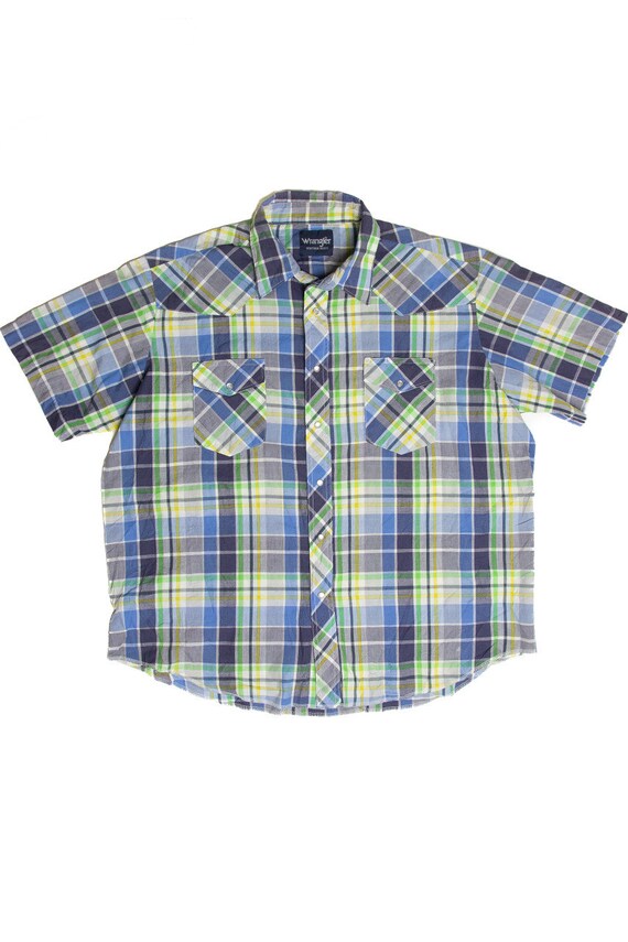 Recycled Wrangler GBY Button Up Shirt